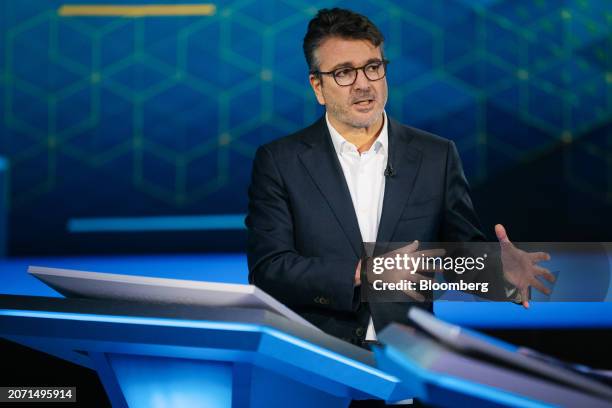 Kasim Kutay, chief executive officer of Novo Holdings A/S, during a Bloomberg Television interview in London, UK, on Tuesday, March 12, 2024. Novo...