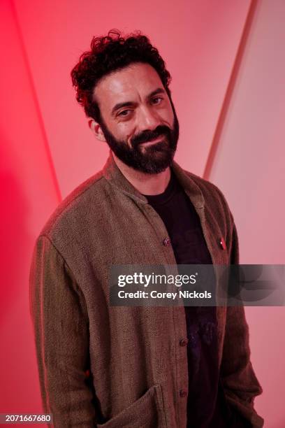 Morgan Spector visits the IMDb Portrait Studio at SXSW 2024 on March 09, 2024 in Austin, Texas.