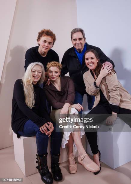 Frances Fisher, Max Mattern, Kristine Froseth, Beau Bridges and Shannon Triplett visit the IMDb Portrait Studio at SXSW 2024 on March 09, 2024 in...