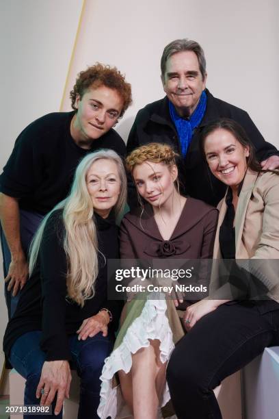 Max Mattern, Frances Fisher, Kristine Froseth, Beau Bridges and Shannon Triplett visit the IMDb Portrait Studio at SXSW 2024 on March 09, 2024 in...