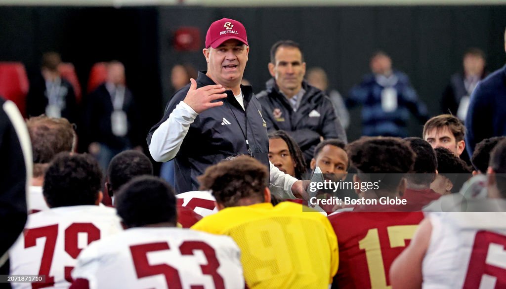 Boston College Football Spring Practice