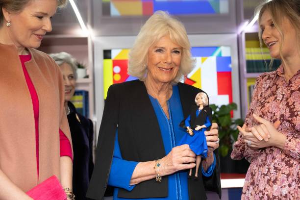 GBR: Queen Camilla Hosts International Women's Day Reception