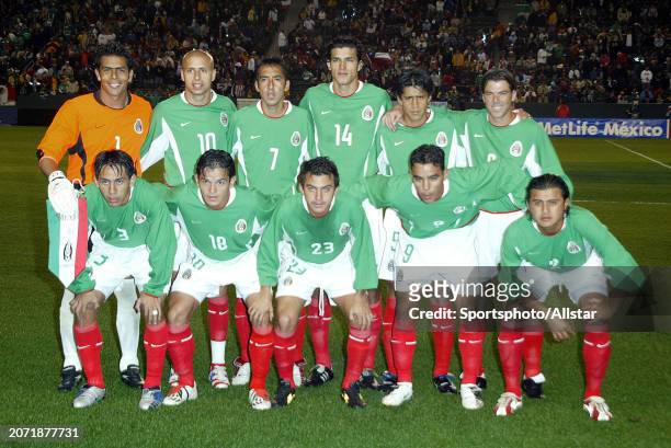 February 18: Mexican Team Group Oswaldo Sanchez, Aldolfo Bautista, Octavio Valdez, Francisco Rodriguez, Ricardo Osorio, Rafael Garcia, Omar Briceno,...