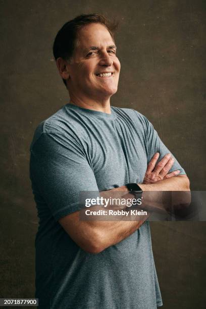 Mark Cuban from 'The World According to Allee Willis' poses for a portrait on March 10, 2024 at SxSW in Austin, Texas.