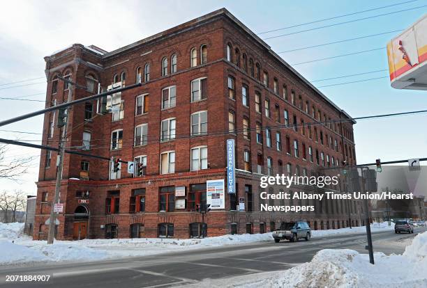 Exterior of the Former Marshall-Ray Corp. Factory on Monday, Feb. 16, 2015 in Troy, N.Y.