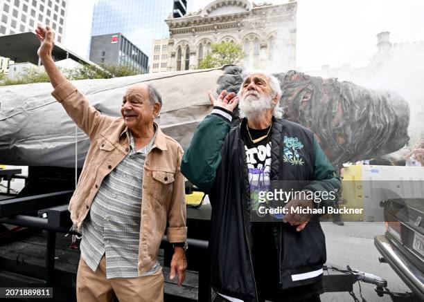 Cheech Marin and Tommy Chong at the premiere of "Cheech & Chong's Last Movie" as part of SXSW 2024 Conference and Festivals held at the Paramount...