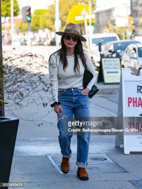 Kyle Richards is seen on March 12, 2024 in Los Angeles, California.