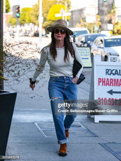 Kyle Richards is seen on March 12, 2024 in Los Angeles, California.