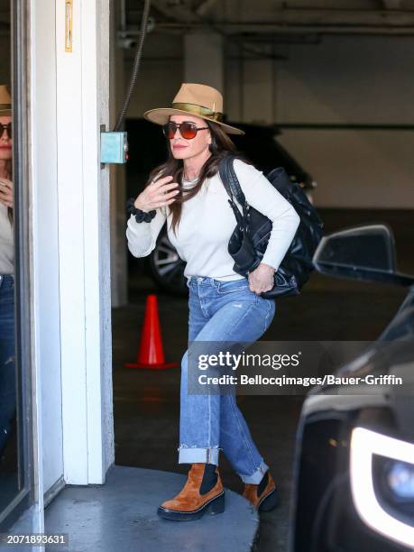 Kyle Richards is seen on March 12, 2024 in Los Angeles, California.