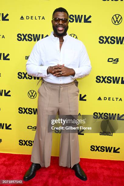 Winston Duke at the premiere of "The Fall Guy" as part of SXSW 2024 Conference and Festivals held at the Paramount Theatre on March 12, 2024 in...