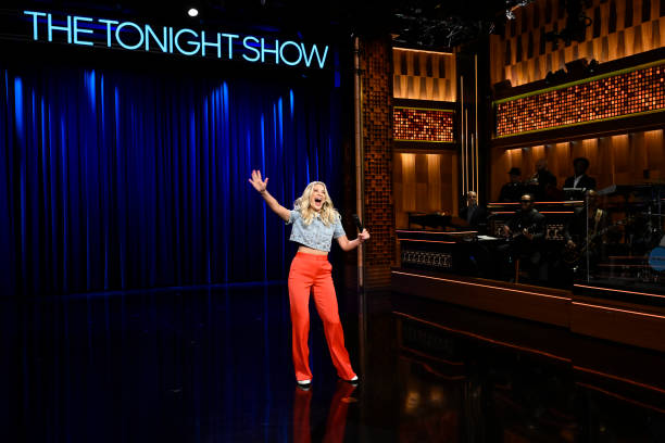 NY: NBC's "Tonight Show Starring Jimmy Fallon" with Kelly Clarkson, Peyton Manning, Mike Tirico; Carrie Coon, Katherine Blanford