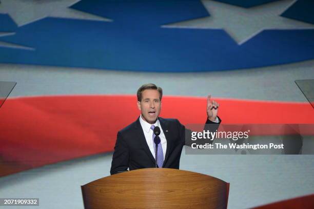 Attorney General of Delaware Beau Biden during the 2012 Democratic National Convention at the Time Warner Center on September 5, 2012 in Charlotte,...