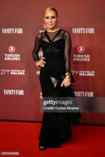 Marta Sánchez attends to Vanity Fair & Turkish Airlines Closure Party on March 09, 2024 in Malaga, Spain.