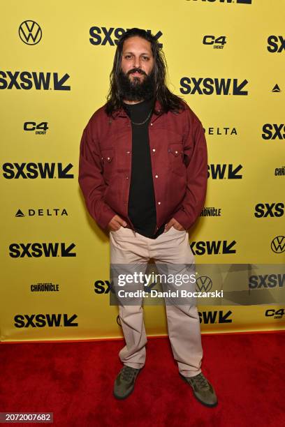 Shazad Latif attends the "Magpie" world premiere during the 2024 SXSW Conference and Festival at Stateside at the Paramount on March 09, 2024 in...