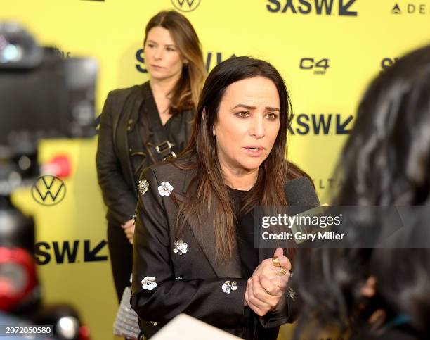 Director Pamela Adlon attends the World Premiere of "Babes" at The Paramount Theatre during the South By Southwest Conference and Festival on March...