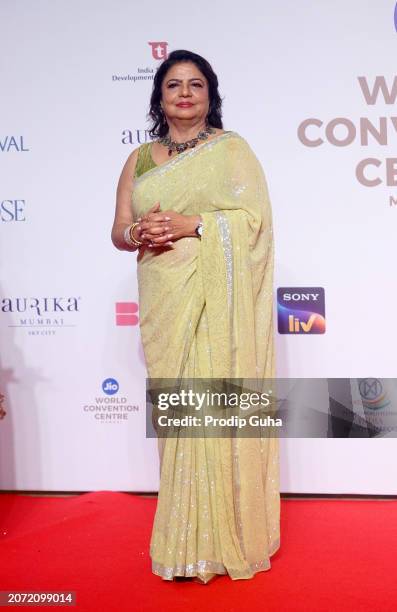 Madhu Chopra attends the Miss World Grand Finale on March 09, 2024 in Mumbai, India.