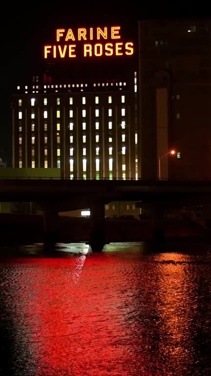Five Roses Building 118 Montreal Iconic Building Stock Videos, Footage, & 4K Video Clips ...