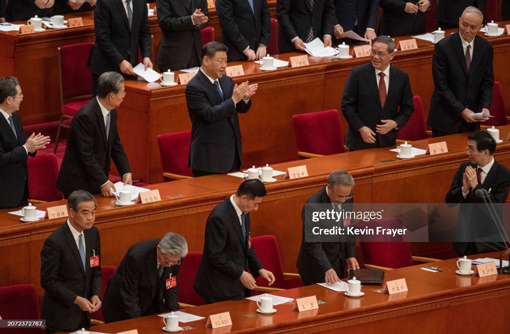 China Holds Annual Two Sessions Political Meetings - CPPCC Closing Session