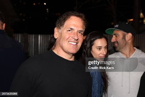 Mark Cuban attends The Unwell House at SXSW on March 9, 2024 in Austin, Texas.