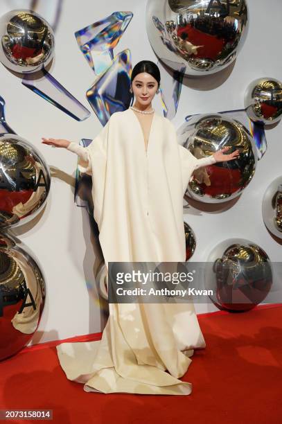 Fan Bing Bing attends the 17th Asian Film Awards on March 10, 2024 in Hong Kong, China.