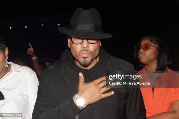 Singer/songwriter, Al B. Sure, attends the "Miami Jazz In The Gardens" music festival at Hard Rock Stadium on March 09, 2024 in Miami Gardens,...