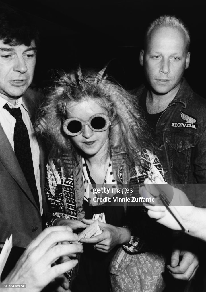 Cyndi Lauper, NBC Studios, 1984