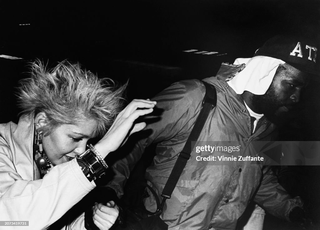 Cyndi Lauper & Mr T., West Hollywood, 1985