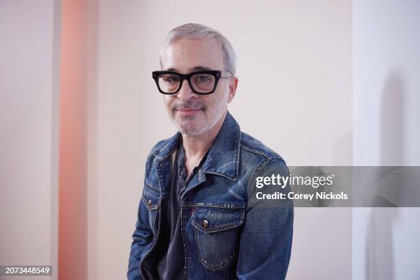 Alex Kurtzman visits the IMDb Portrait Studio at SXSW 2024 on March 10, 2024 in Austin, Texas.