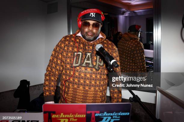 Technician the DJ attends Adjua Styles Birthday Dinner on March 09, 2024 in New York City.