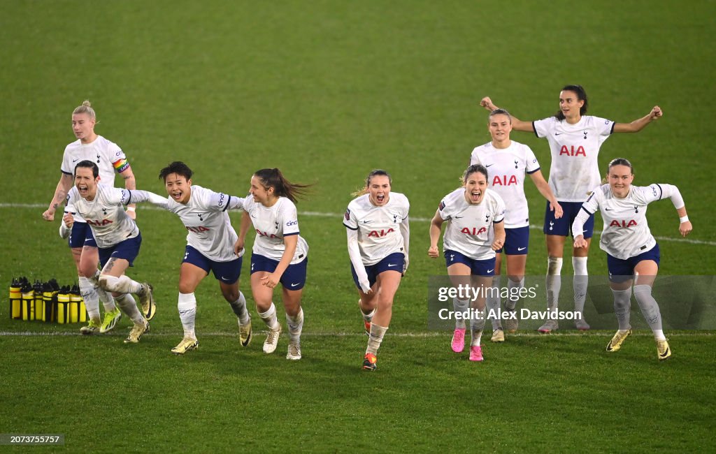 Tottenham Hotspur v Manchester City - Adobe Women's FA Cup Quarter Final