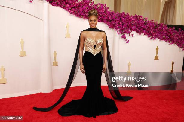 Laverne Cox attends the 96th Annual Academy Awards on March 10, 2024 in Hollywood, California.