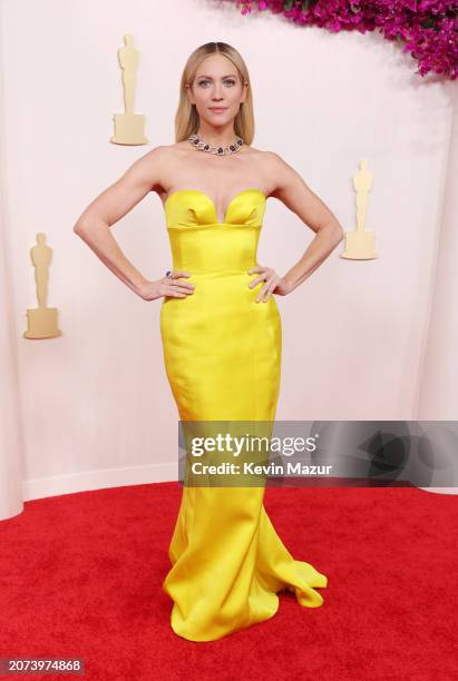 Brittany Snow attends the 96th Annual Academy Awards on March 10, 2024 in Hollywood, California.