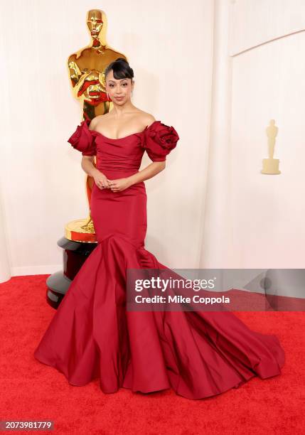 Liza Koshy attends the 96th Annual Academy Awards on March 10, 2024 in Hollywood, California.