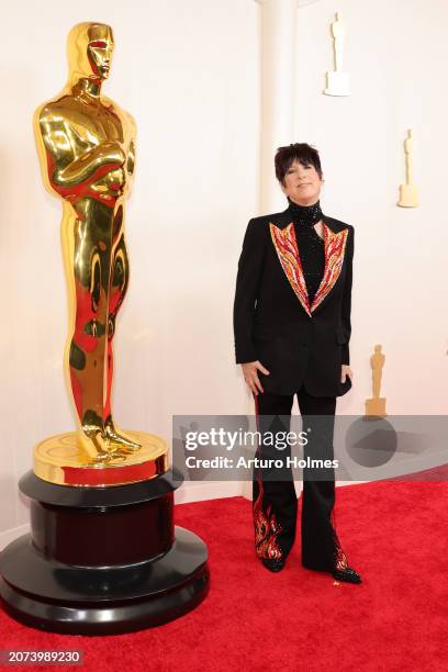 Diane Warren attends the 96th Annual Academy Awards on March 10, 2024 in Hollywood, California.