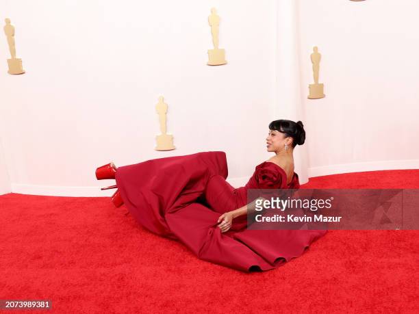 Liza Koshy attends the 96th Annual Academy Awards on March 10, 2024 in Hollywood, California.