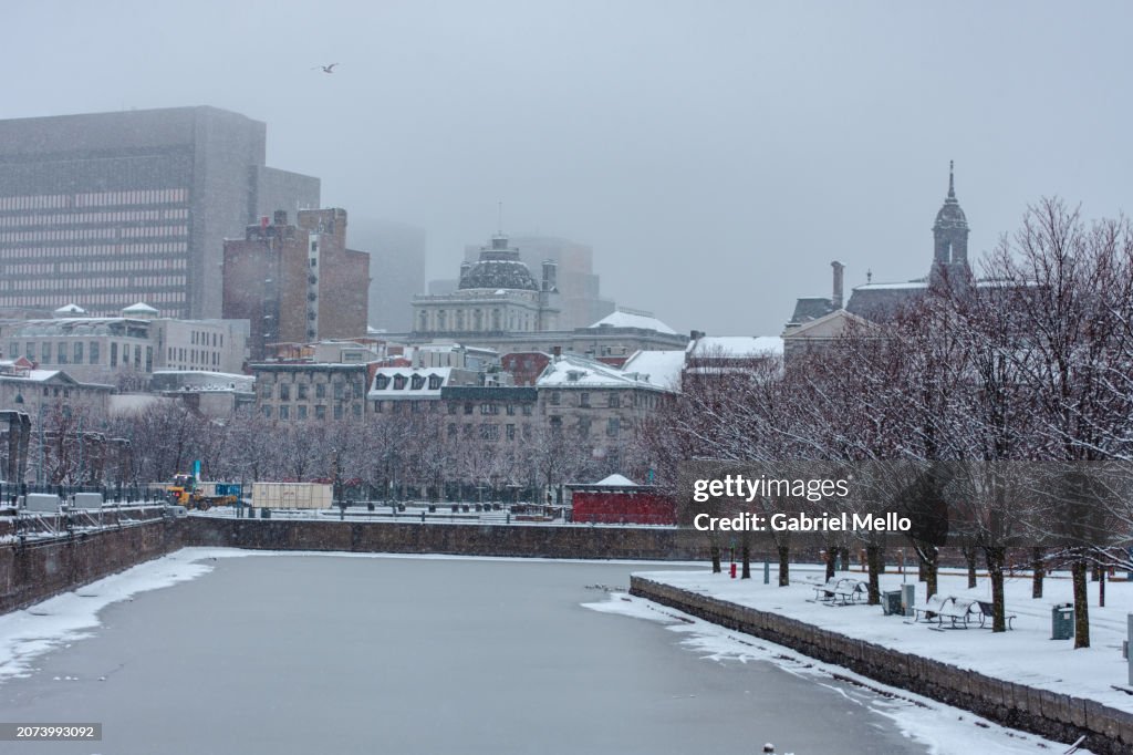 City views in Montreal Old Montreal