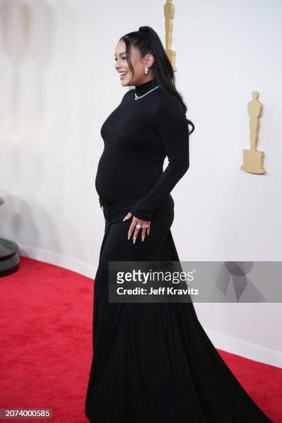 Vanessa Hudgens attends the 96th Annual Academy Awards at Dolby Theatre on March 10, 2024 in Hollywood, California.