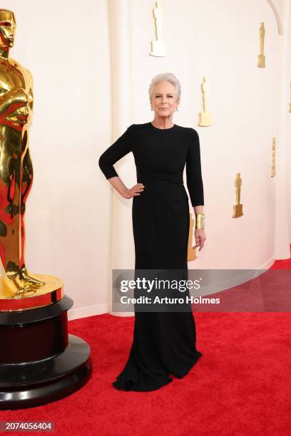 Jamie Lee Curtisattends the 96th Annual Academy Awards on March 10, 2024 in Hollywood, California.
