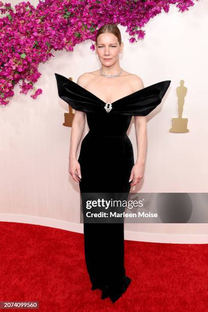 Sandra Hüller attends the 96th Annual Academy Awards on March 10, 2024 in Hollywood, California.