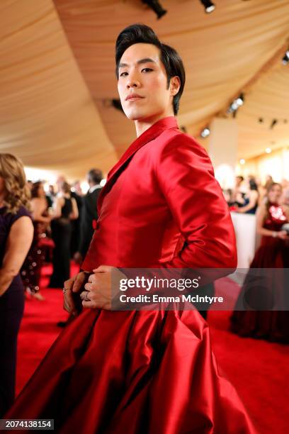 Eugene Lee Yang attends the 96th Annual Academy Awards on March 10, 2024 in Hollywood, California.