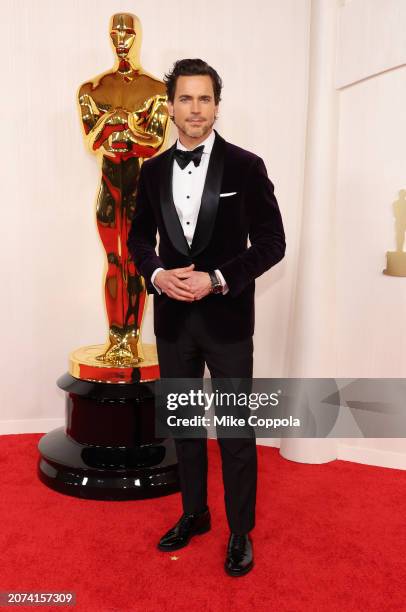 Matt Bomer attends the 96th Annual Academy Awards on March 10, 2024 in Hollywood, California.