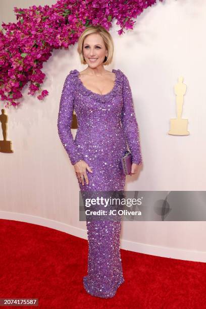 Marlee Matlin attends the 96th Annual Academy Awards on March 10, 2024 in Hollywood, California.