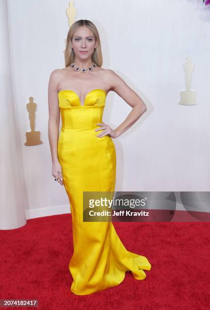 Brittany Snow attends the 96th Annual Academy Awards on March 10, 2024 in Hollywood, California.