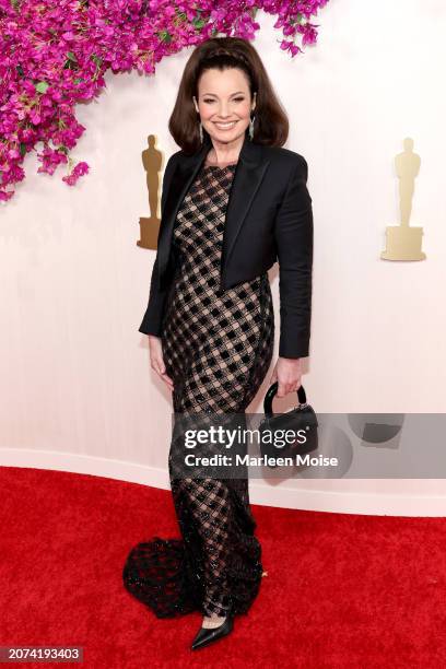 Fran Drescher attends the 96th Annual Academy Awards on March 10, 2024 in Hollywood, California.