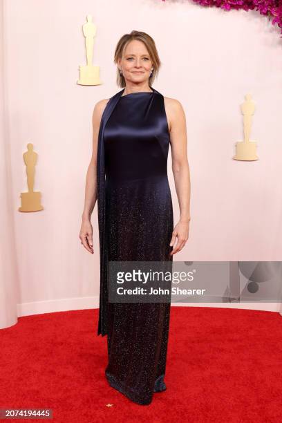 Jodie Foster attends the 96th Annual Academy Awards on March 10, 2024 in Hollywood, California.