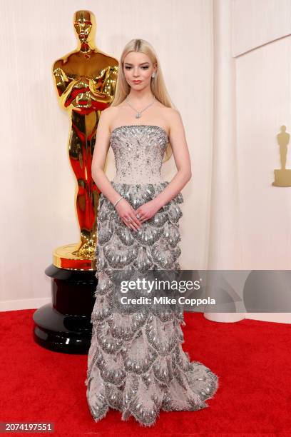 Anya Taylor-Joy attends the 96th Annual Academy Awards on March 10, 2024 in Hollywood, California.