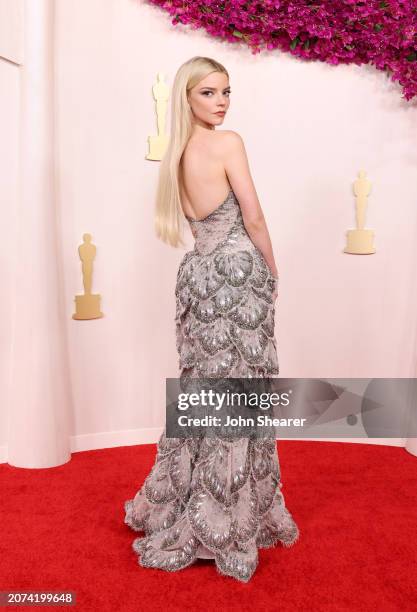 Anya Taylor-Joy attends the 96th Annual Academy Awards on March 10, 2024 in Hollywood, California.