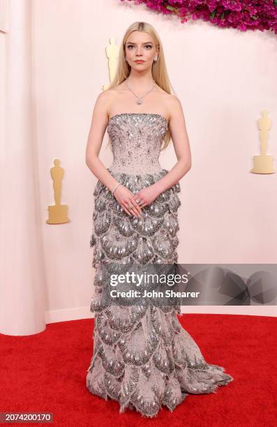 Anya Taylor-Joy attends the 96th Annual Academy Awards on March 10, 2024 in Hollywood, California.