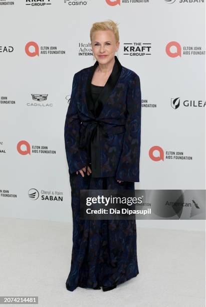 Patricia Arquette attends the Elton John AIDS Foundation's 32nd Annual Academy Awards Viewing Party on March 10, 2024 in West Hollywood, California.