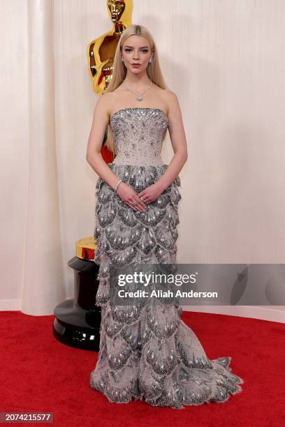 Anya Taylor-Joy attends the 96th Annual Academy Awards on March 10, 2024 in Hollywood, California.